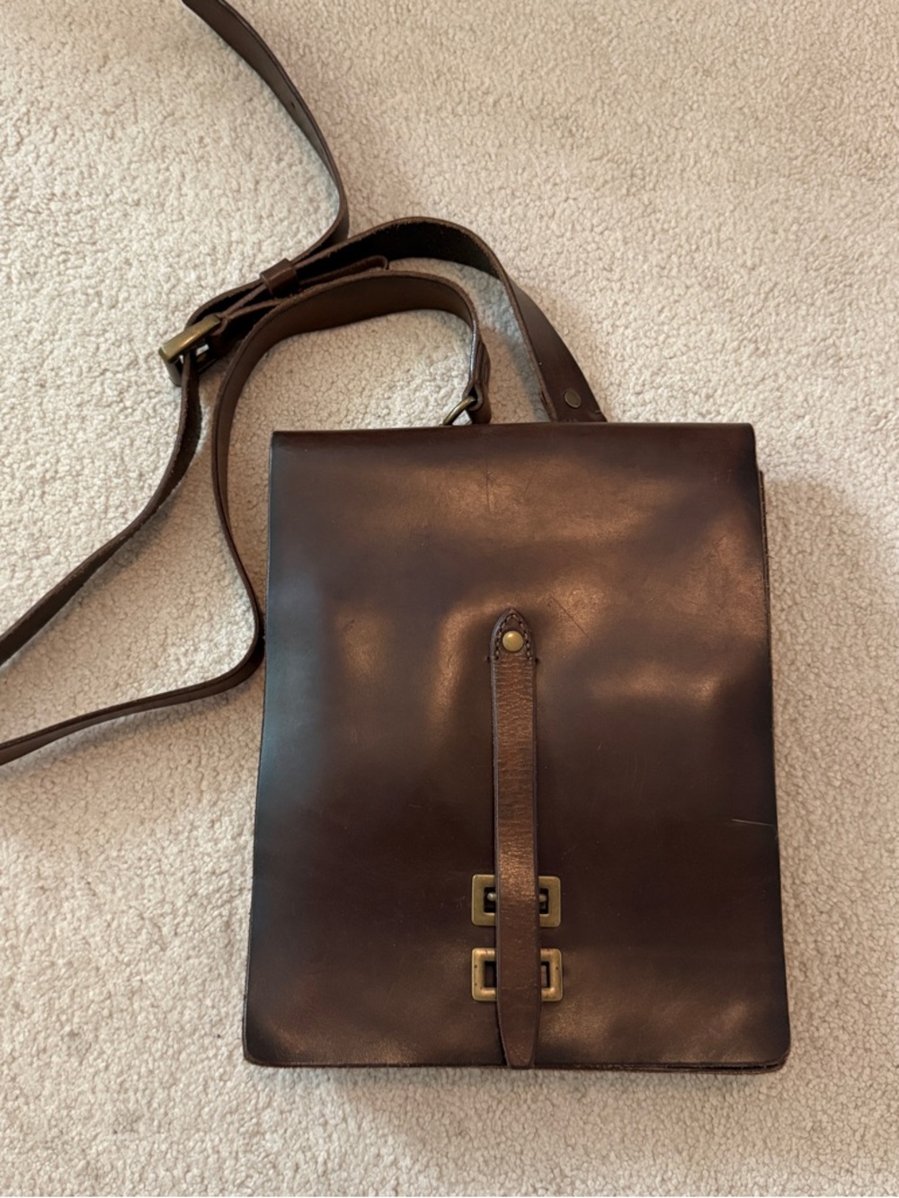 Fossil Vintage Archive Officers Crossbody
